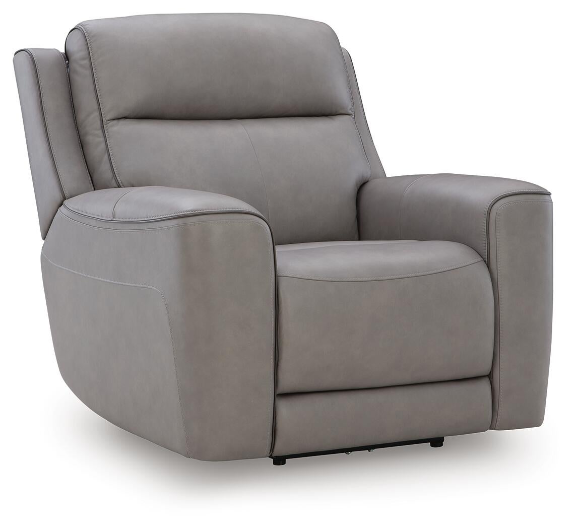 5Z-Comfort Power Recliner (Black/Gray)