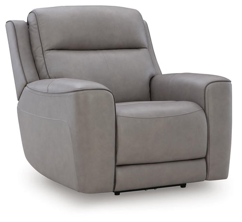 5Z-Comfort Power Recliner (Black/Gray)