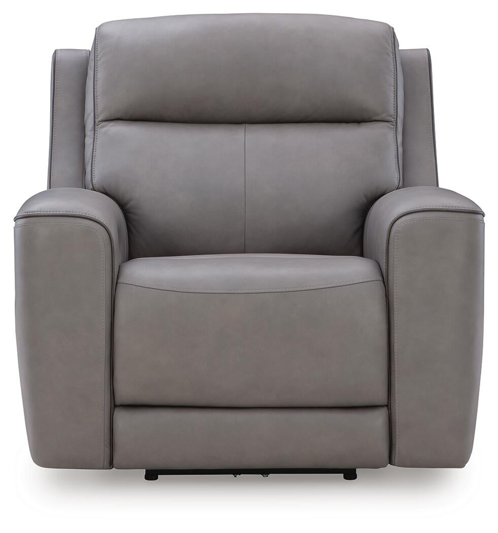 5Z-Comfort Power Recliner (Black/Gray)