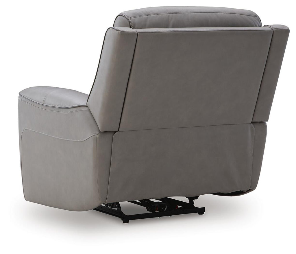 5Z-Comfort Power Recliner (Black/Gray)
