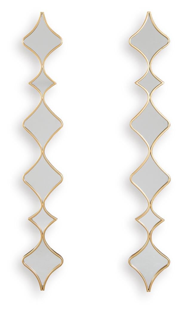 Harriswood Accent Mirror Set (Set of 2)