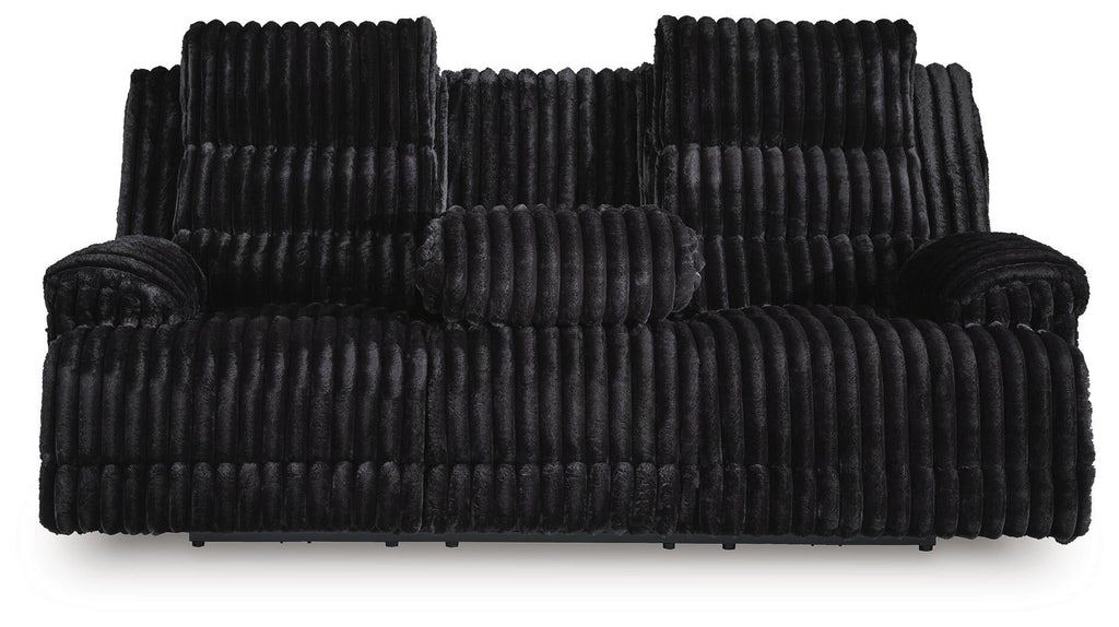 Rhines Falls Power Reclining Sofa with Drop Down Table