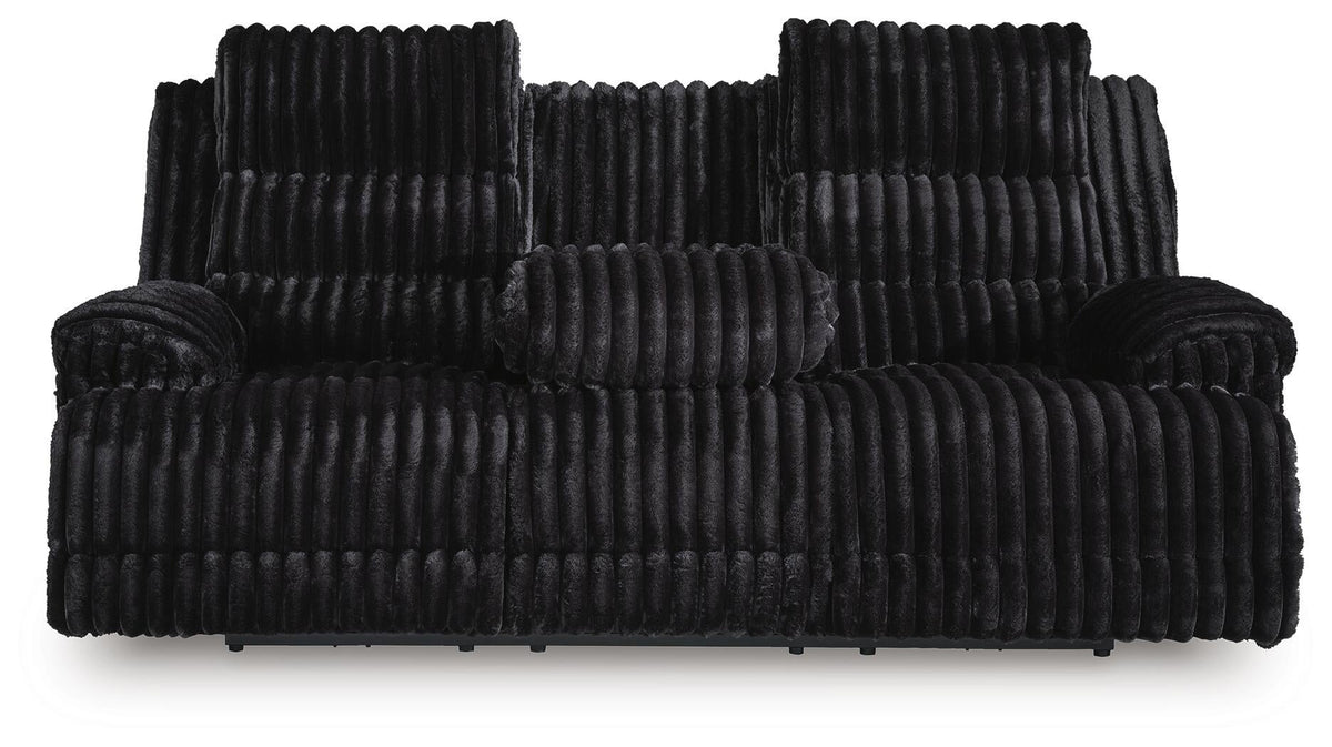 Rhines Falls Power Reclining Sofa with Drop Down Table