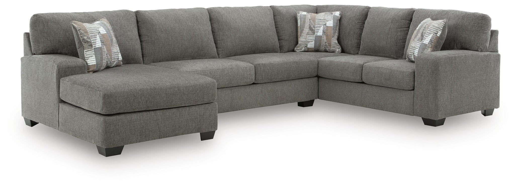 Newellen 3-Piece Sectional with Chaise