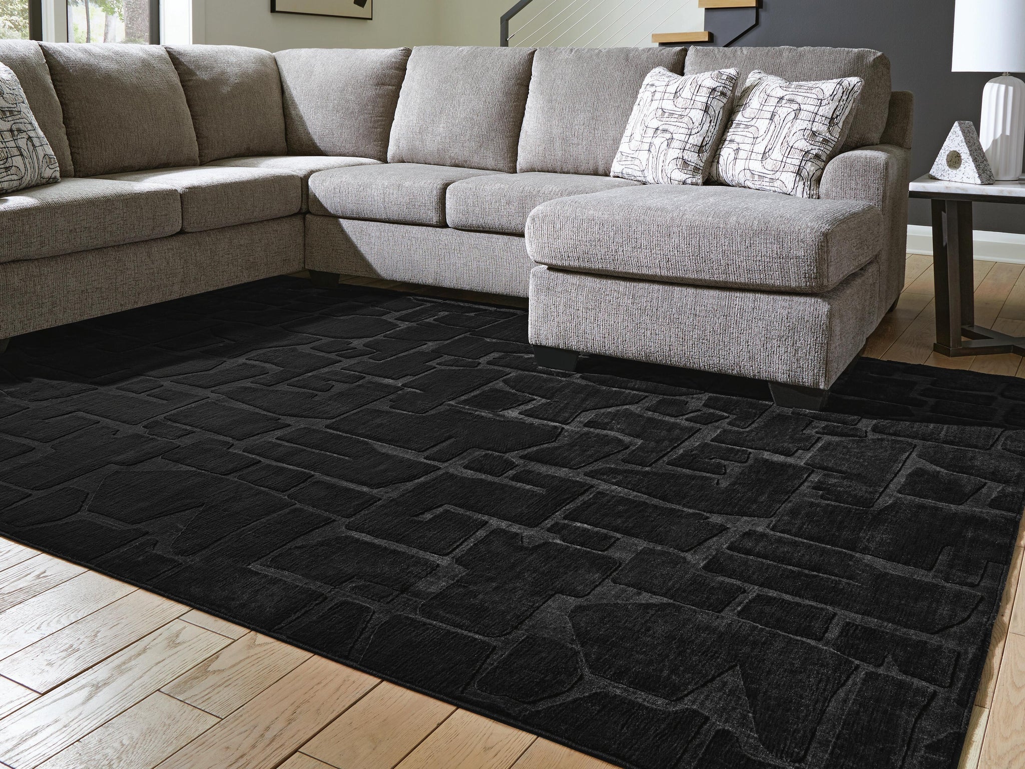 Gibbswell Washable 5' x 7' Area Rug