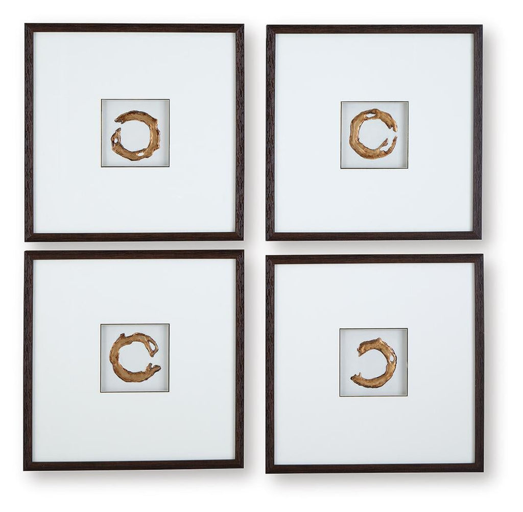 Dallbourne Wall Art (Set of 4)