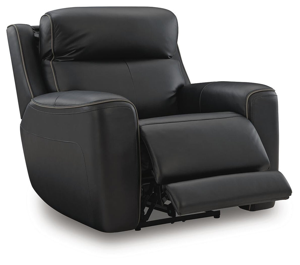 5Z-Comfort Power Recliner (Black/Gray)