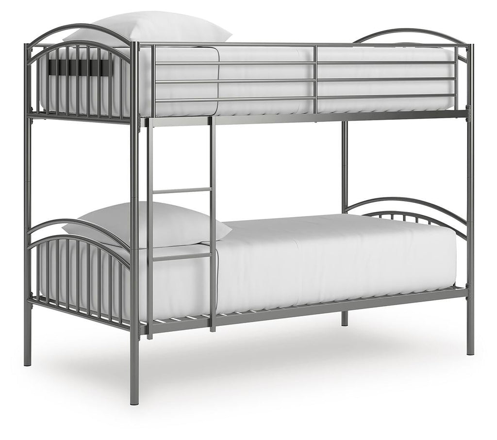 Lanceburg Bunk Bed with Ladder