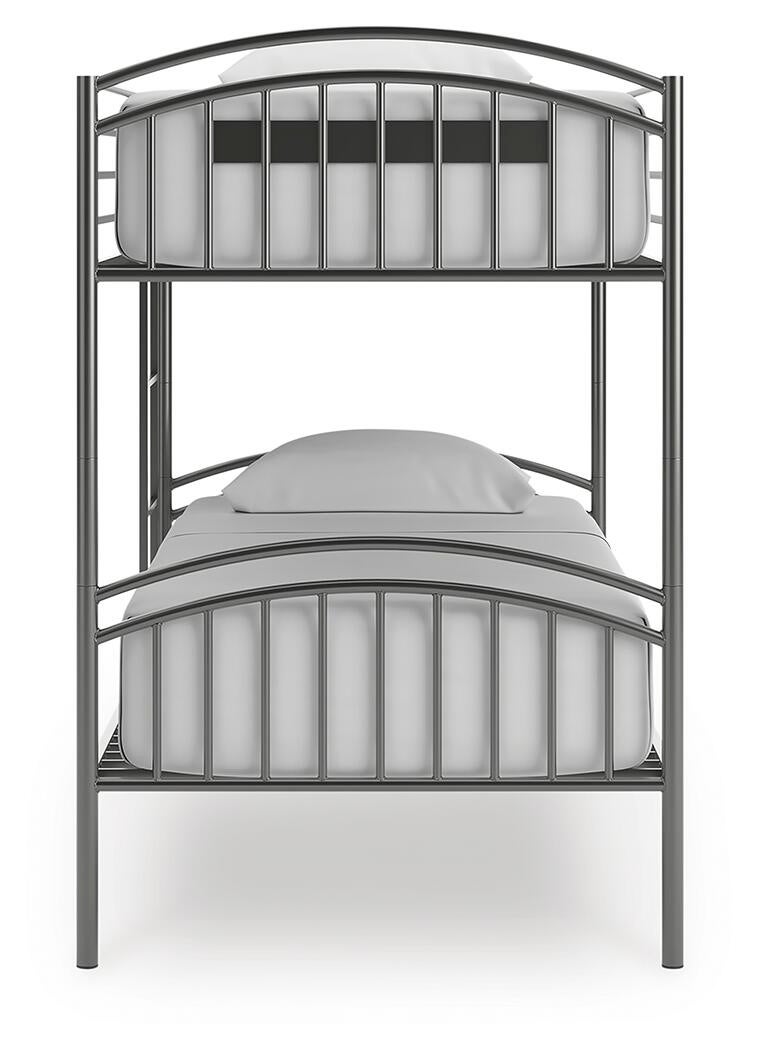 Lanceburg Bunk Bed with Ladder