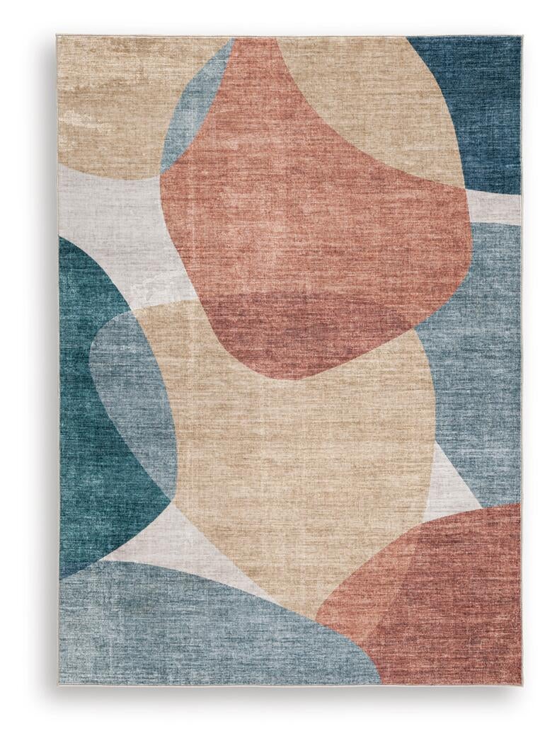 Chanleigh Washable 7'6" x 9'6" Area Rug