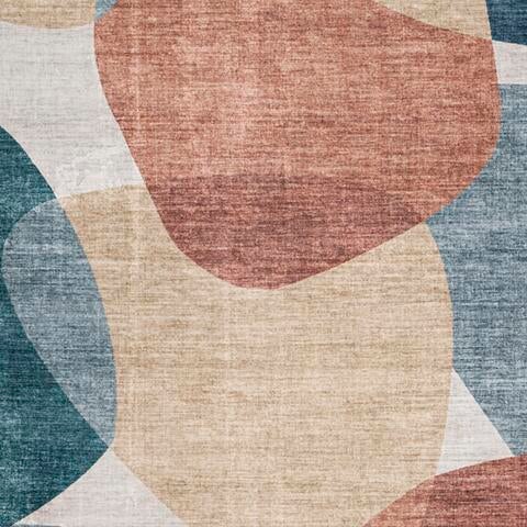 Chanleigh Washable 7'6" x 9'6" Area Rug