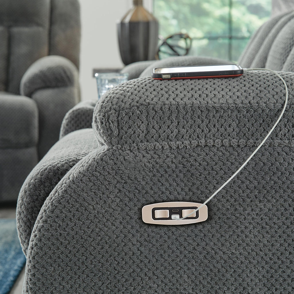Observation Power Reclining Loveseat with Console
