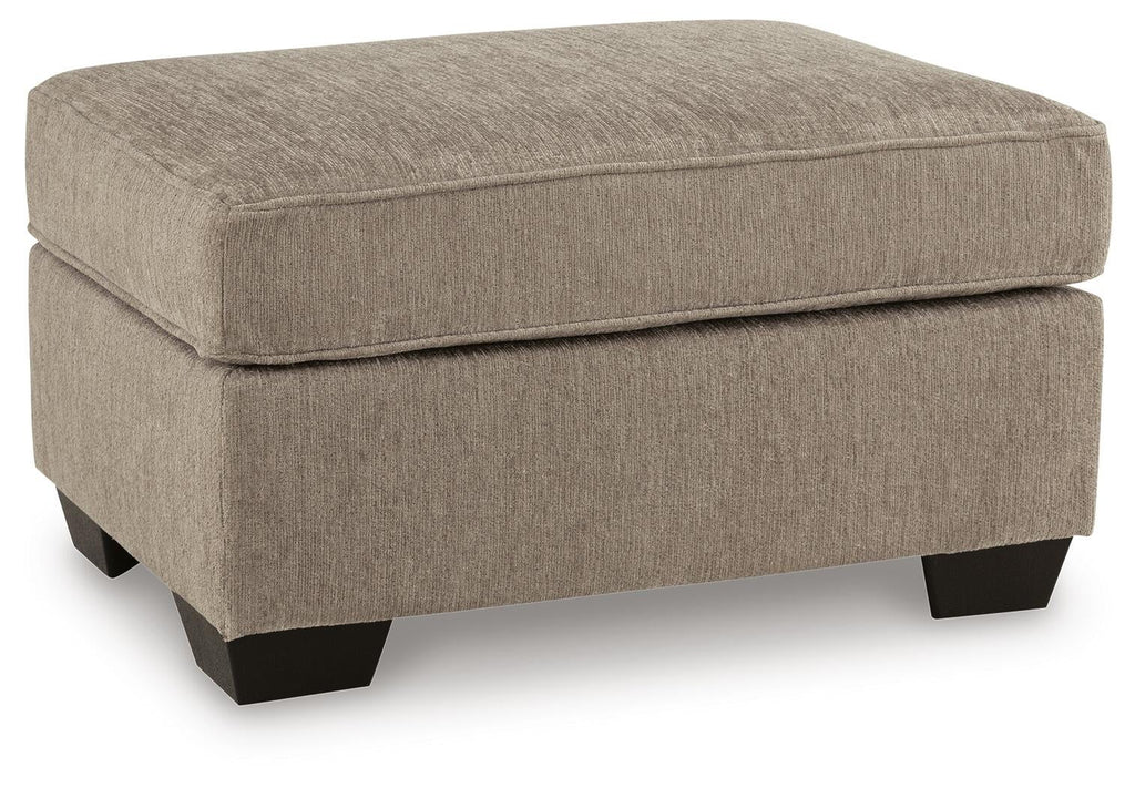 Olten Ottoman (Black/Gray)