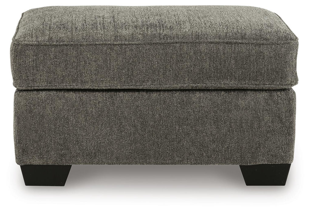 Olten Ottoman (Black/Gray)