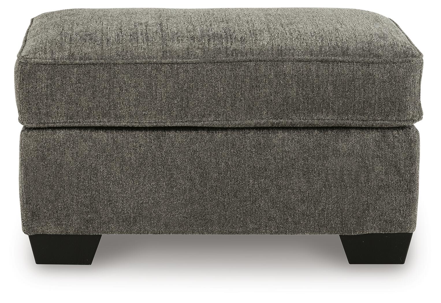 Olten Ottoman (Black/Gray)