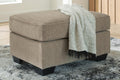 Olten Ottoman (Black/Gray)
