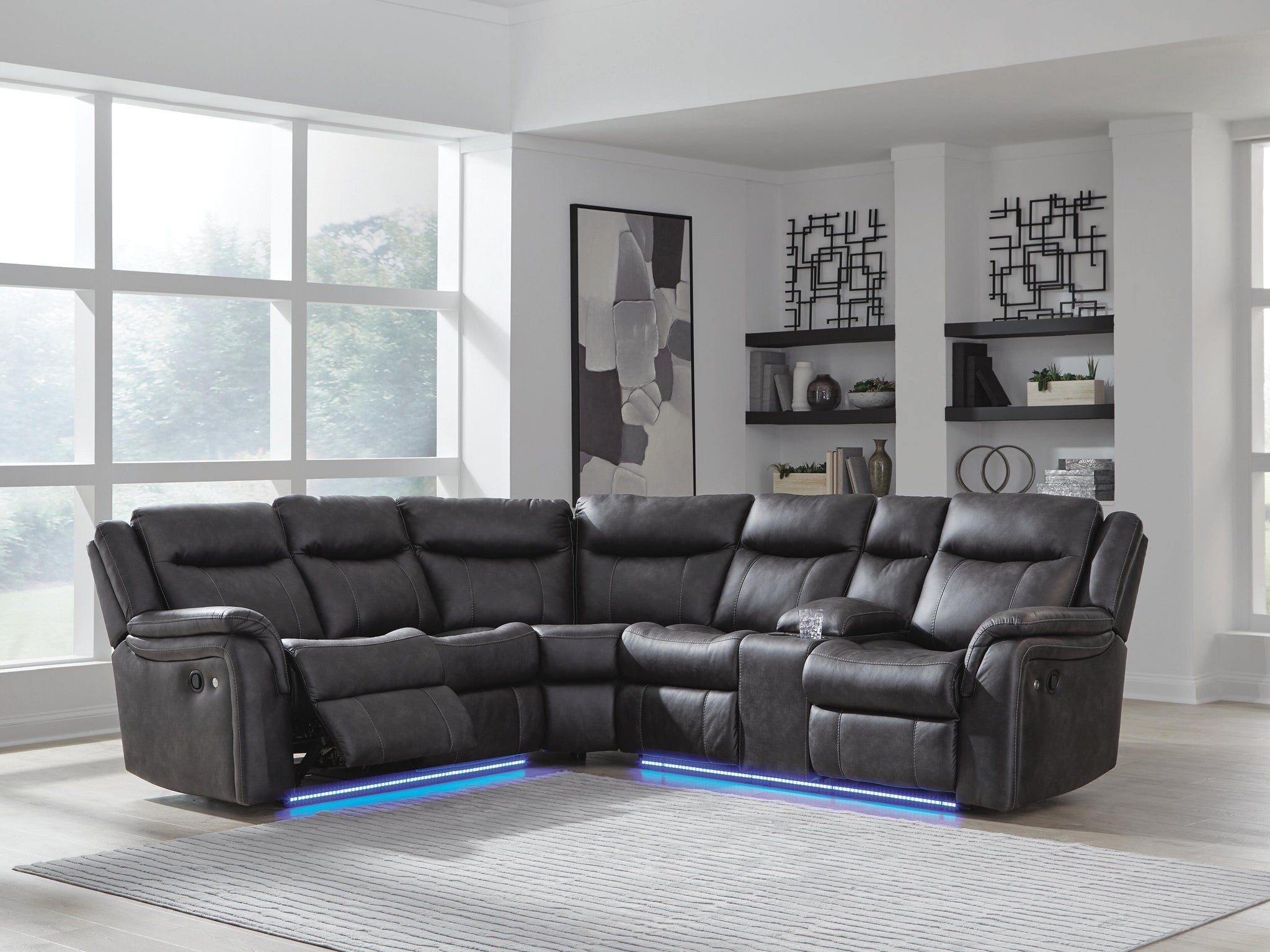 Sultan Meadow 2-Piece Reclining Sectional