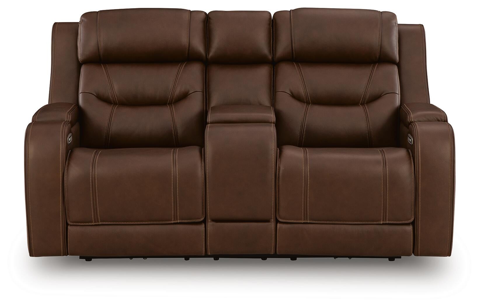 Knightington Power Reclining Loveseat with Audio Seating