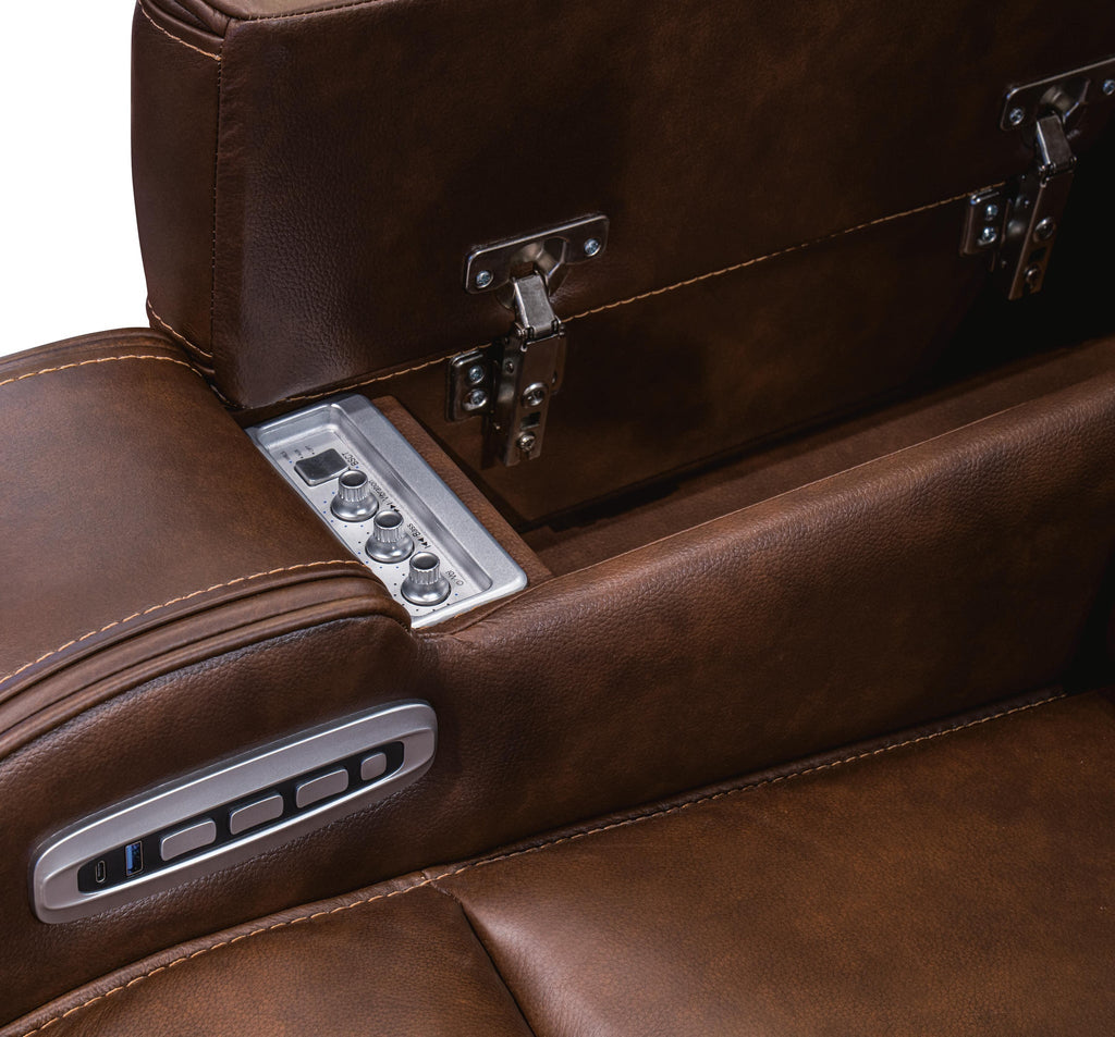 Knightington Power Recliner with Audio Seating