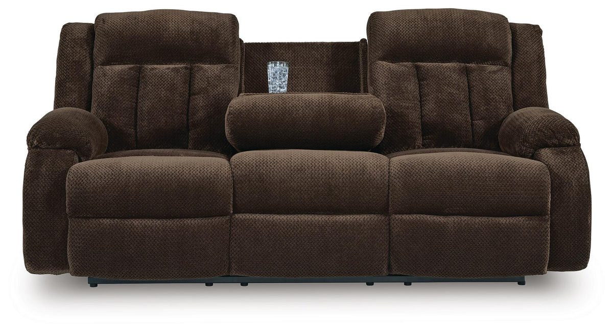 Observation Power Reclining Sofa with Drop Down Table