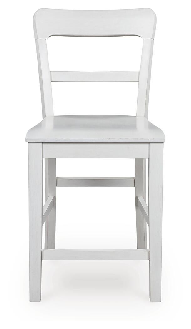 Greddinton Counter Height Barstool (White)