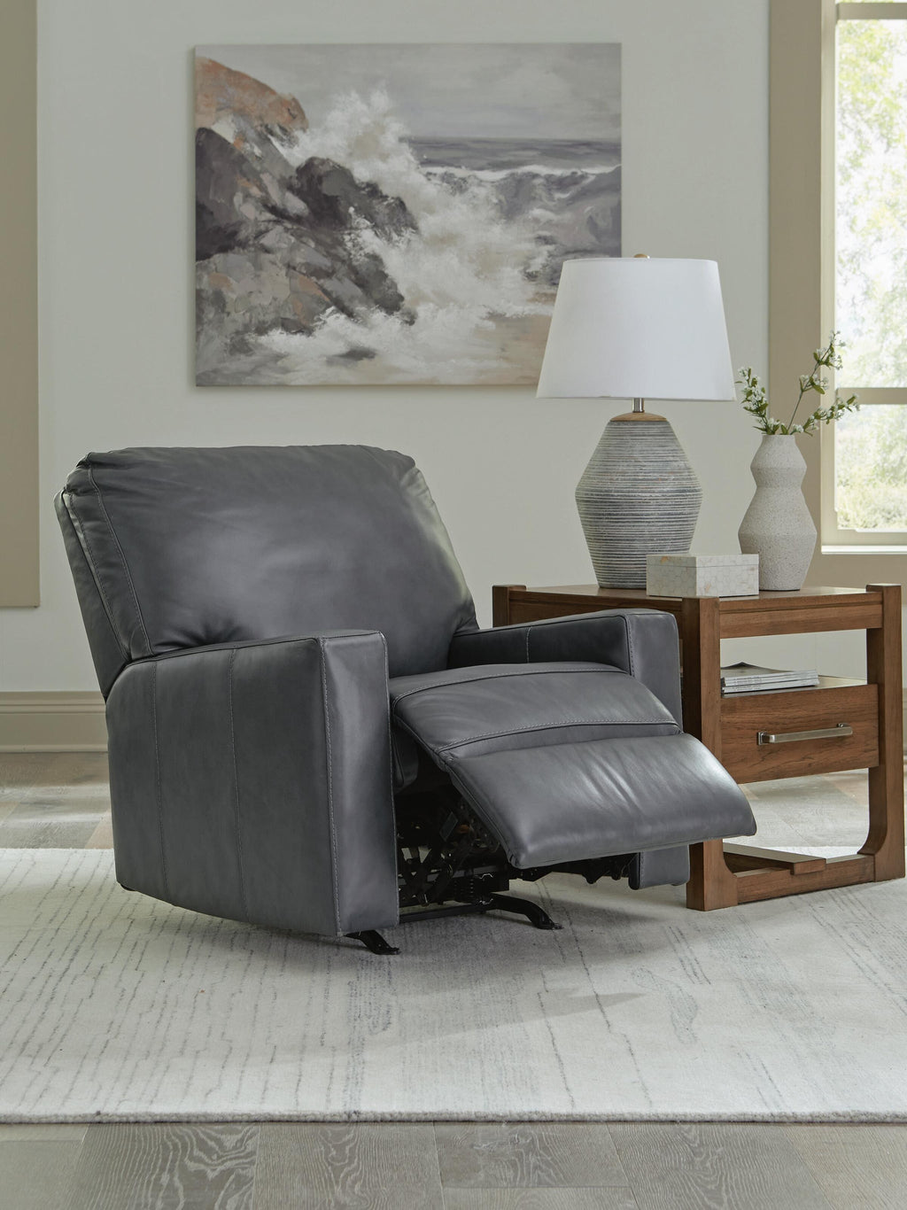 Bolsena Recliner (Brown/Beige)