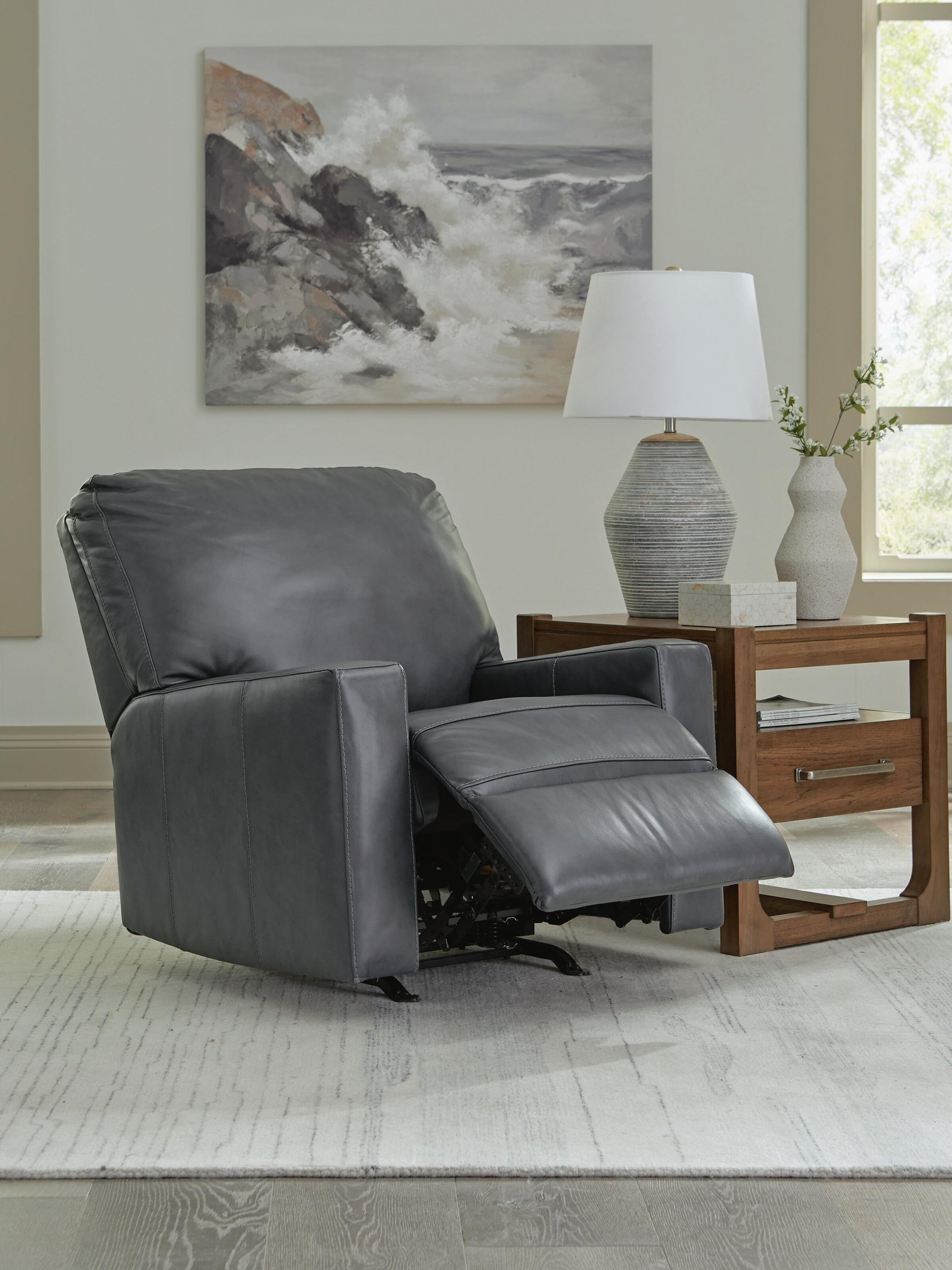 Bolsena Recliner (Brown/Beige)