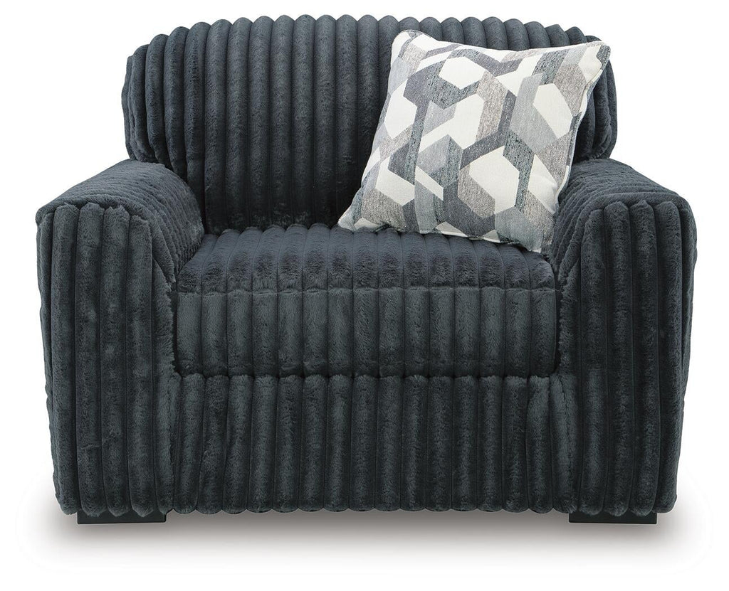 Midnight-Madness Oversized Chair