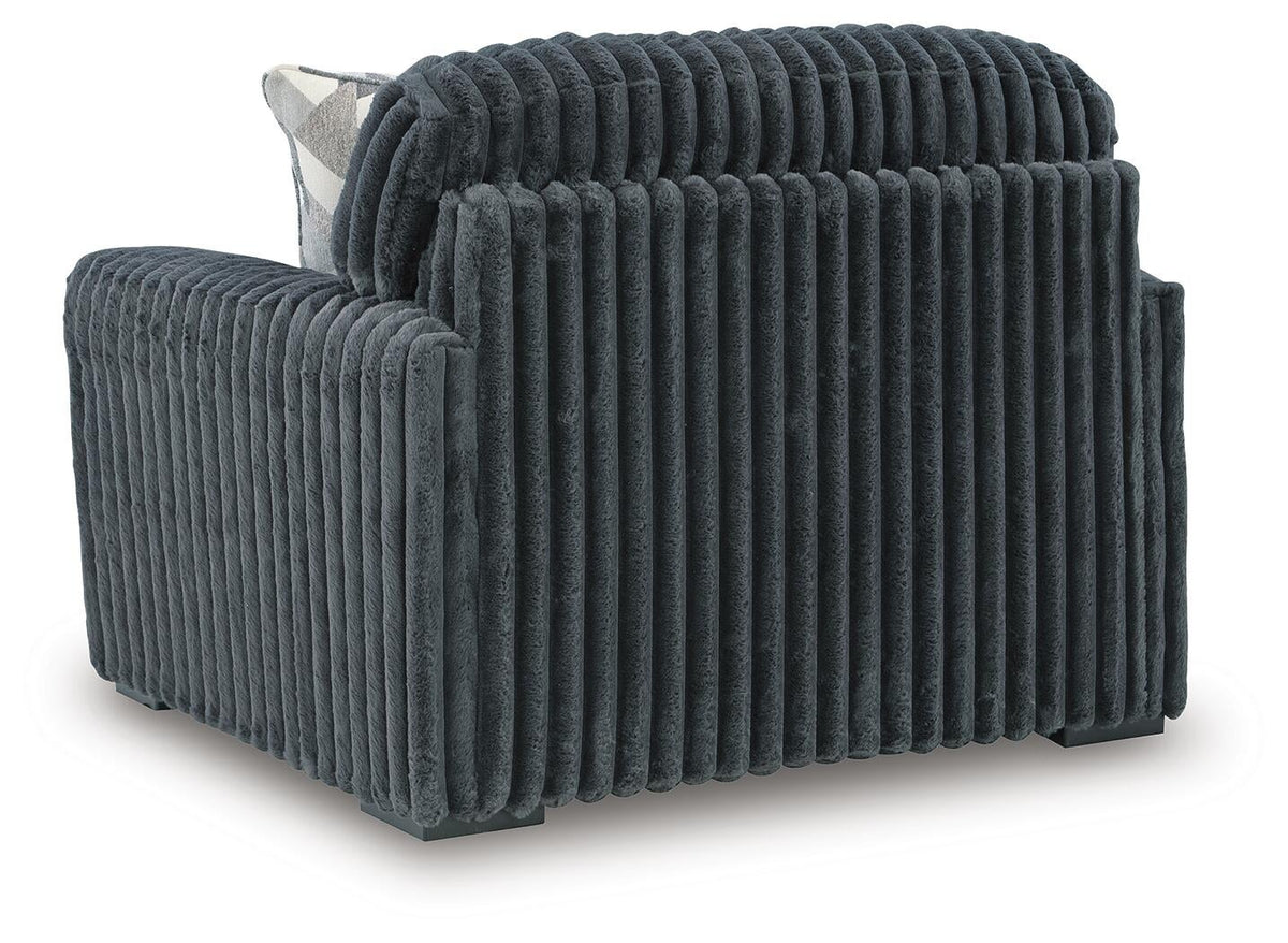 Midnight-Madness Oversized Chair