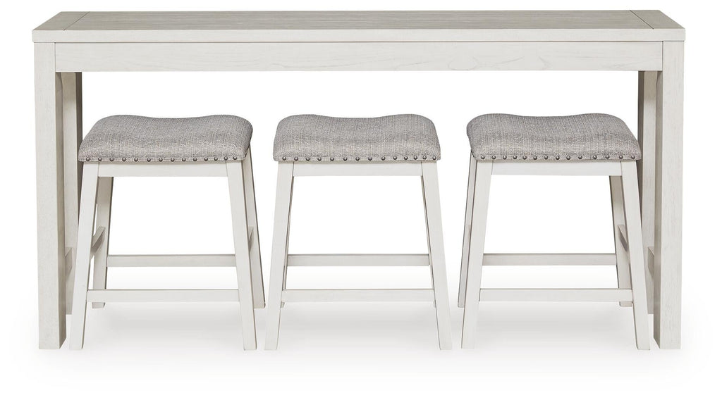 Robbinsdale Counter Height Dining Table and 3 Barstools Set