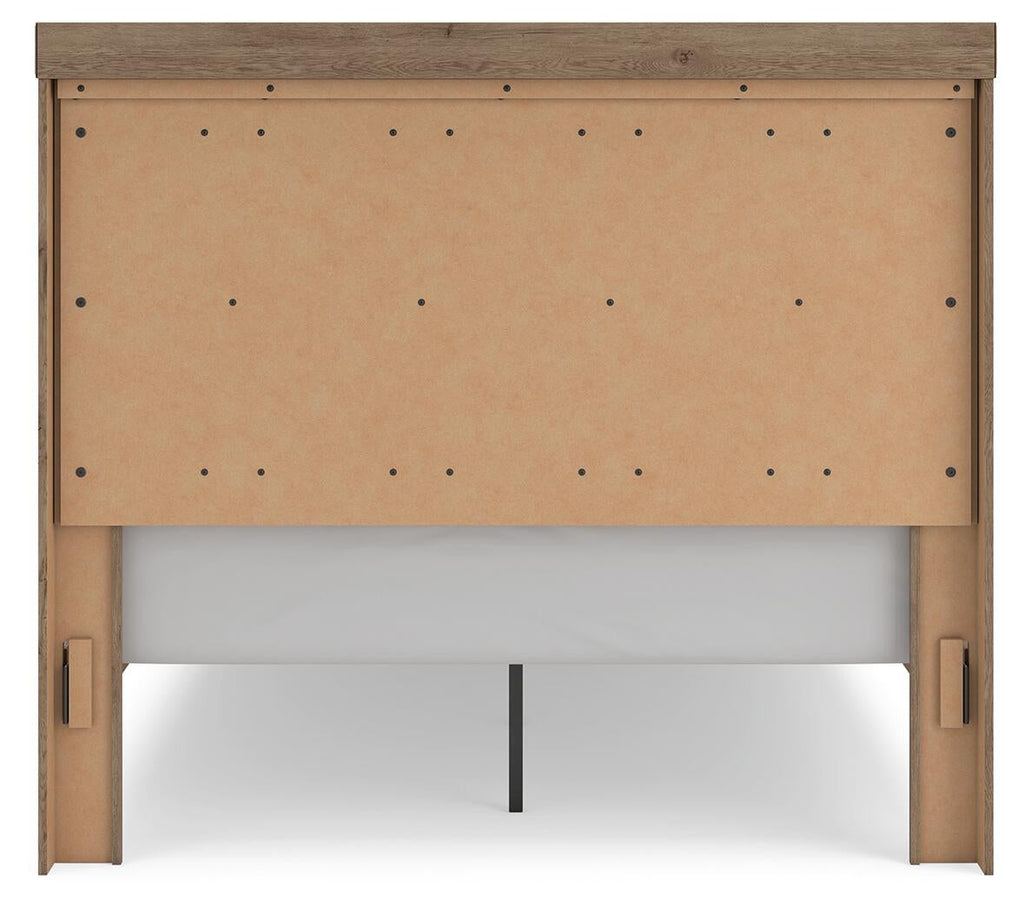 Oliandon Panel Storage Bed