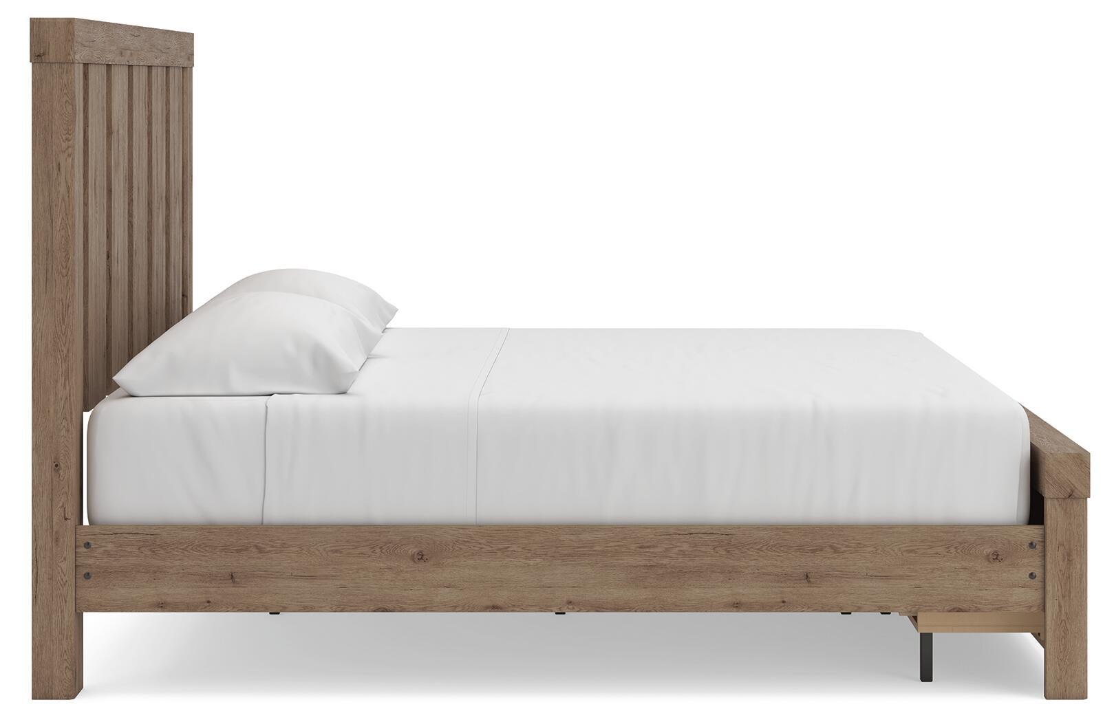 Oliandon Panel Storage Bed