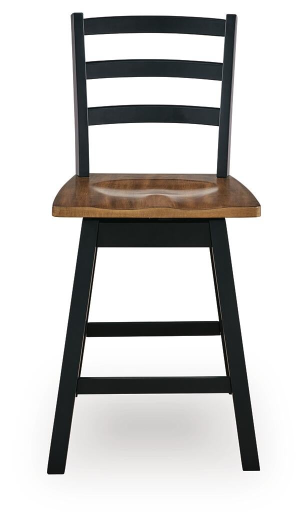 Wildenauer Counter Height Swivel Barstool