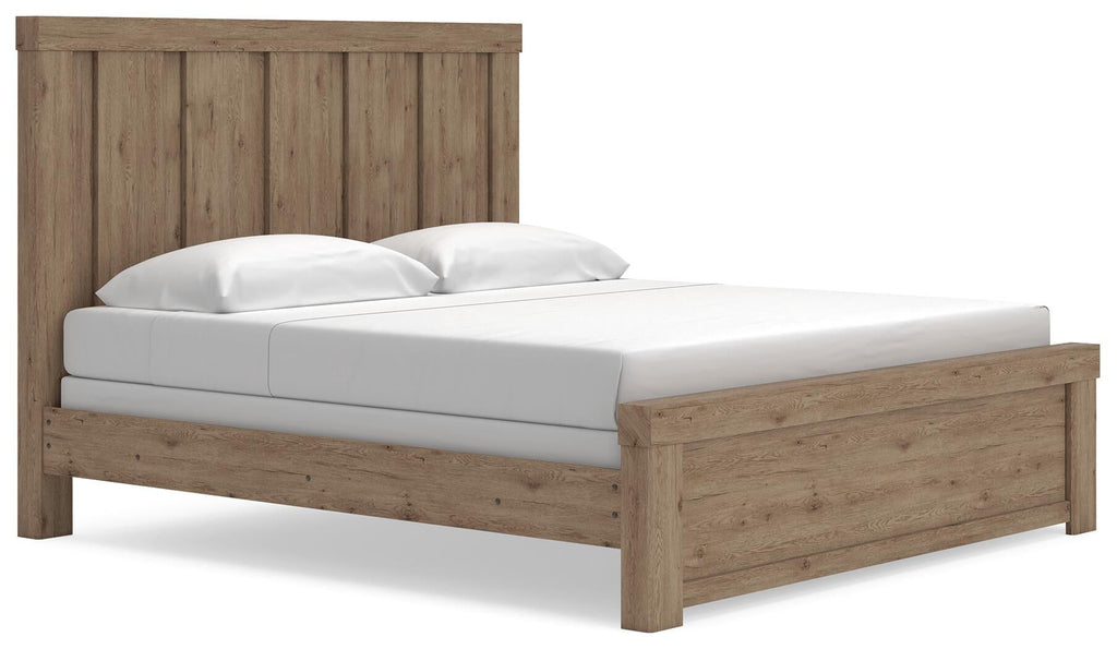 Oliandon Panel Bed
