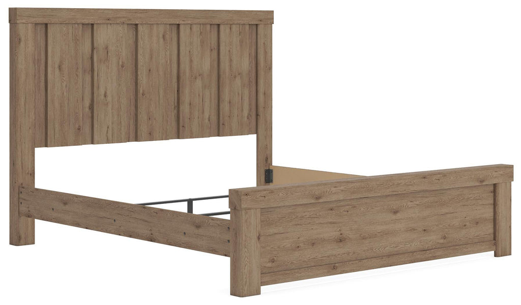 Oliandon Panel Bed