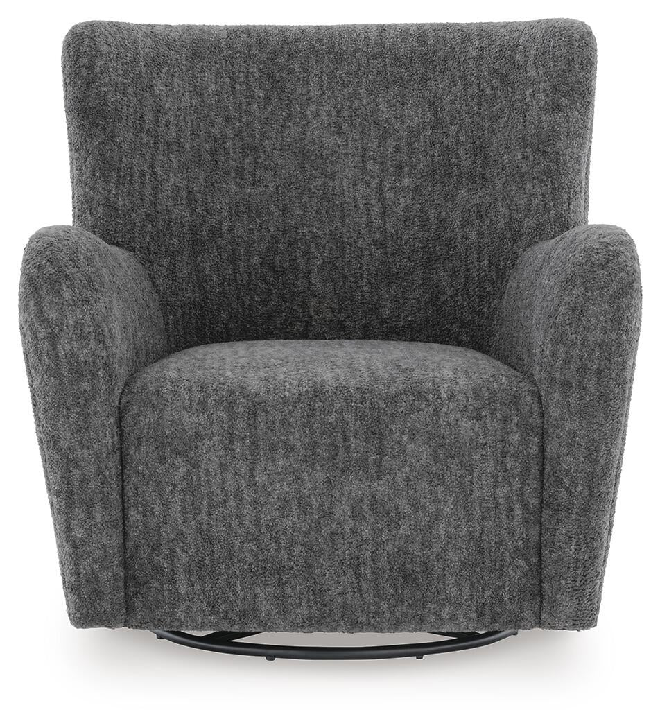 Rowenburg Swivel Glider Accent Chair