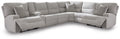 Acklen Place 7-Piece Power Sectional Reclining Sofa with Storage Console