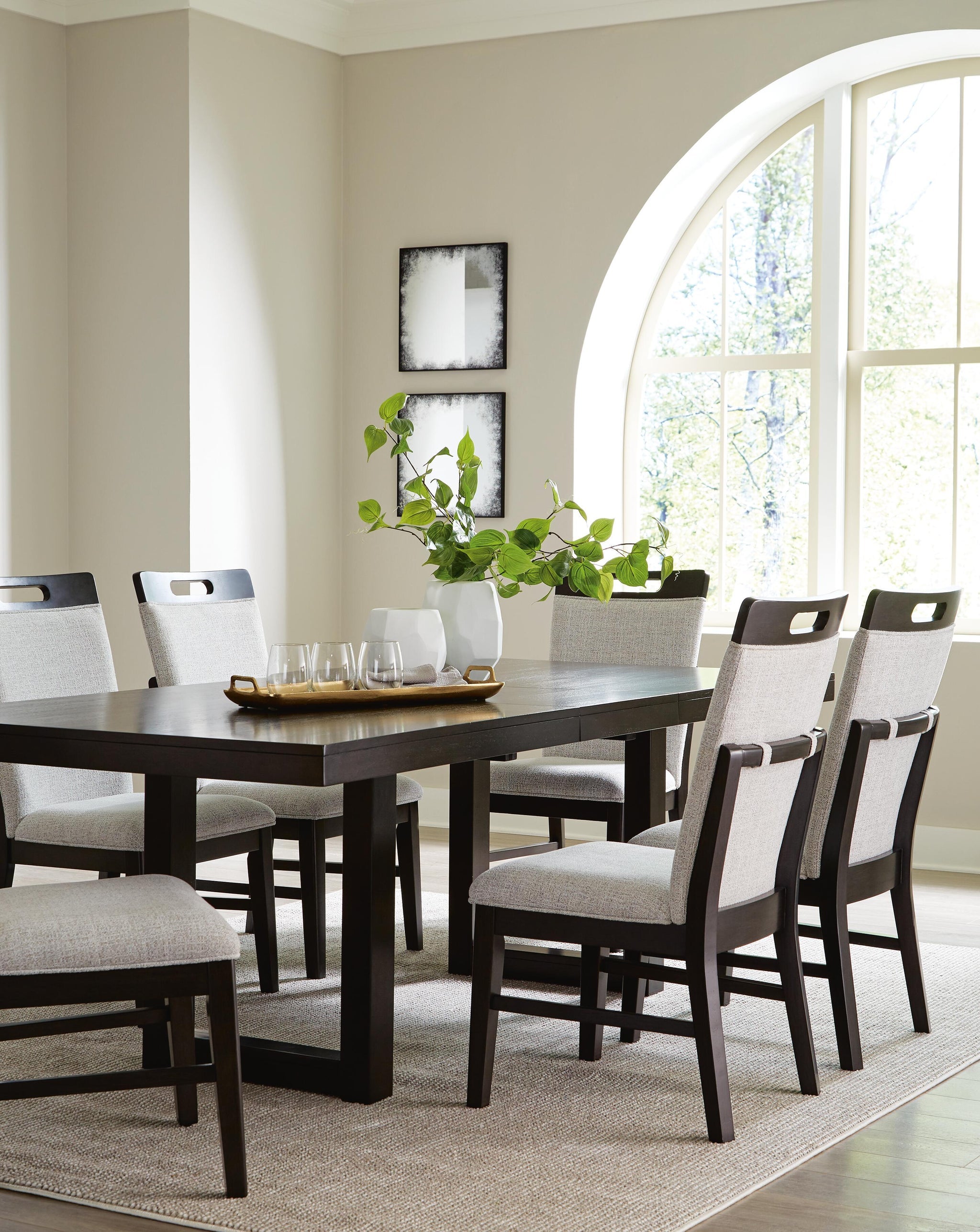 Neymorton Dining Table and Chairs — Table and 6 Chairs