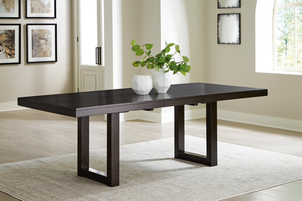 Neymorton Dining Table and Chairs — Table and 8 Chairs