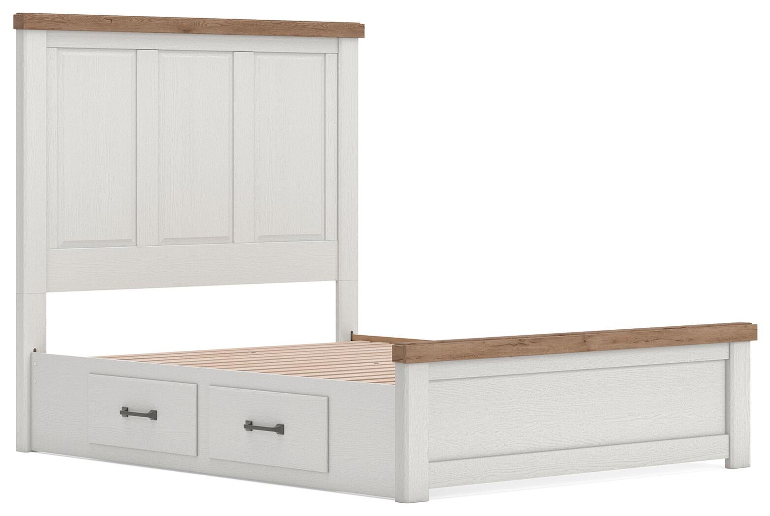 Savonport Panel Bed with Storage