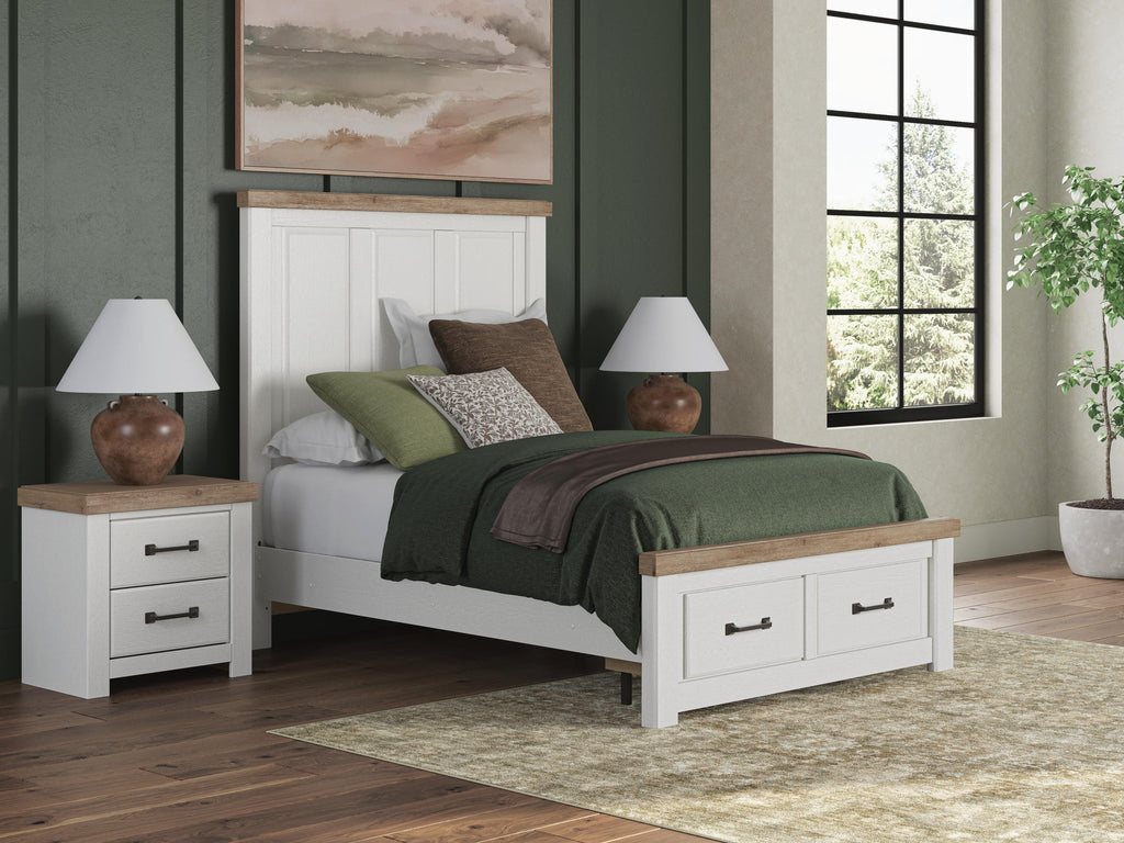 Savonport Panel Storage Bed