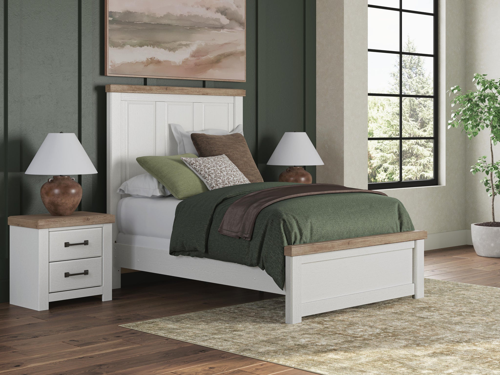 Savonport Panel Bed