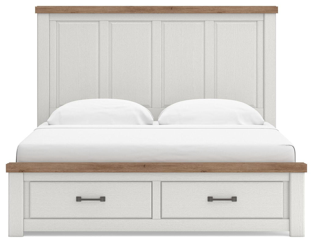 Savonport Panel Storage Bed