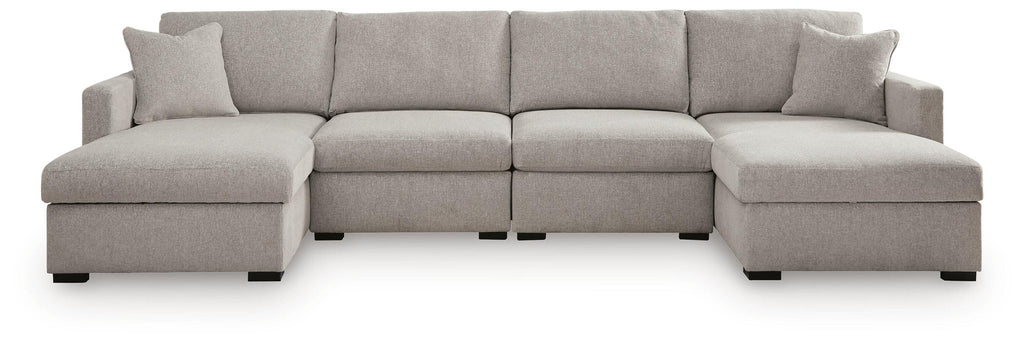 ModMax Luxe 4-Piece Double Chaise Sectional