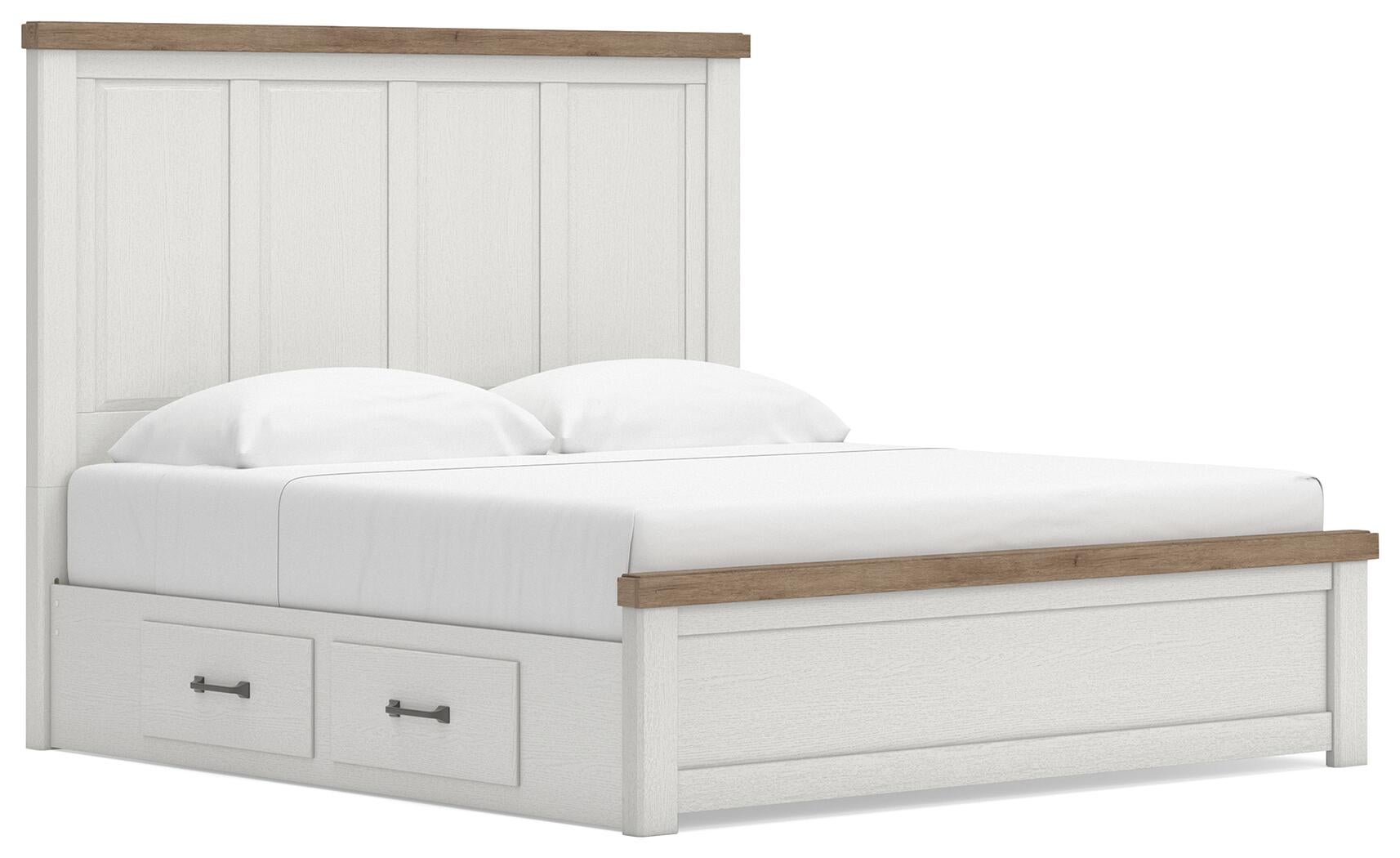 Savonport Panel Bed with Storage