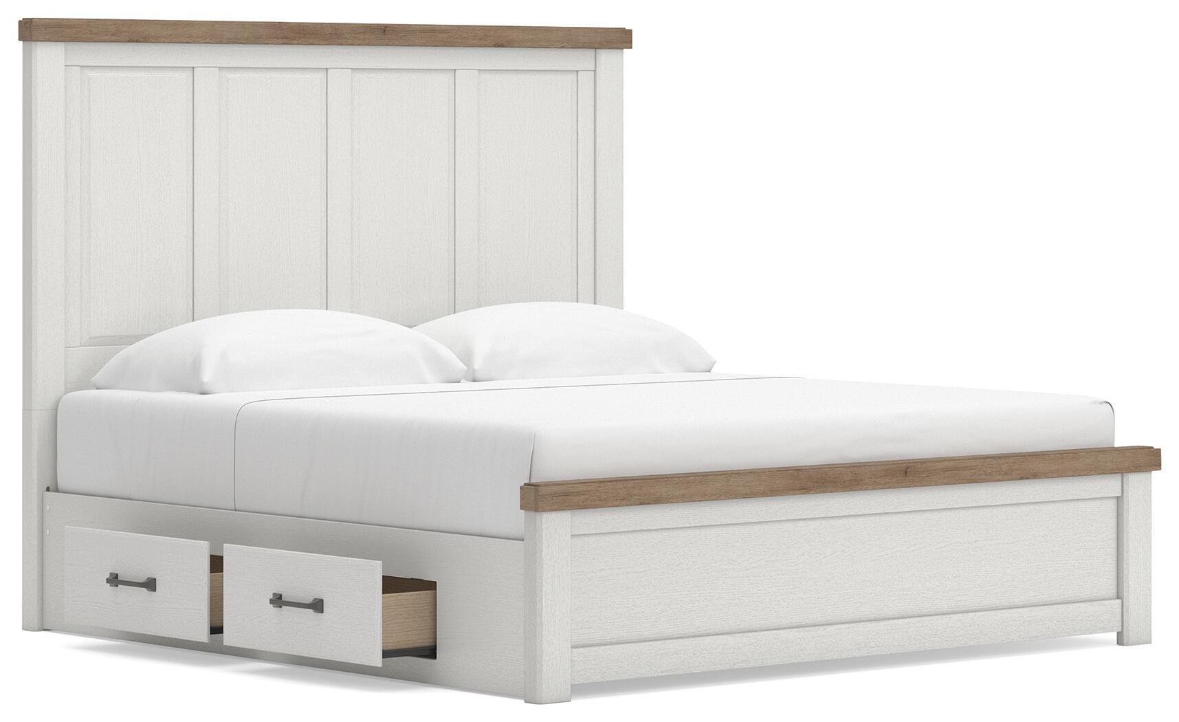 Savonport Panel Bed with Storage