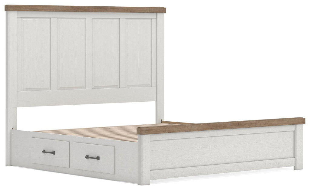 Savonport Panel Bed with Storage