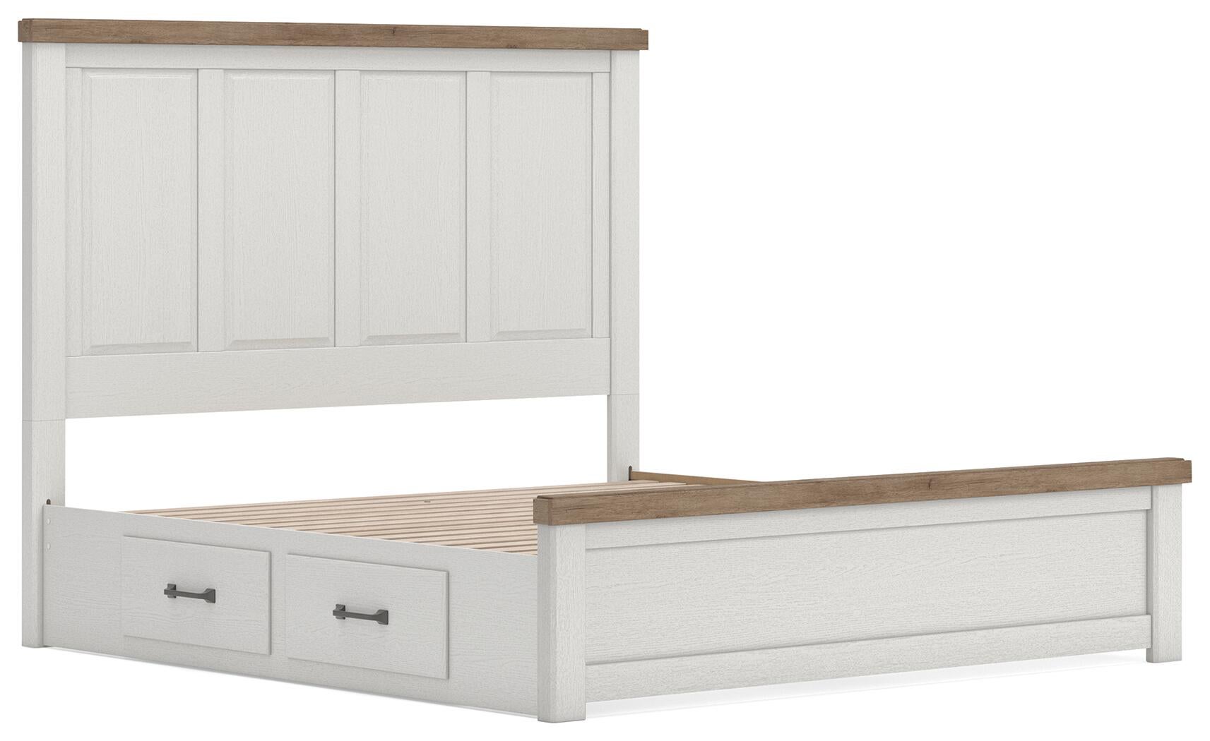 Savonport Panel Bed with Storage