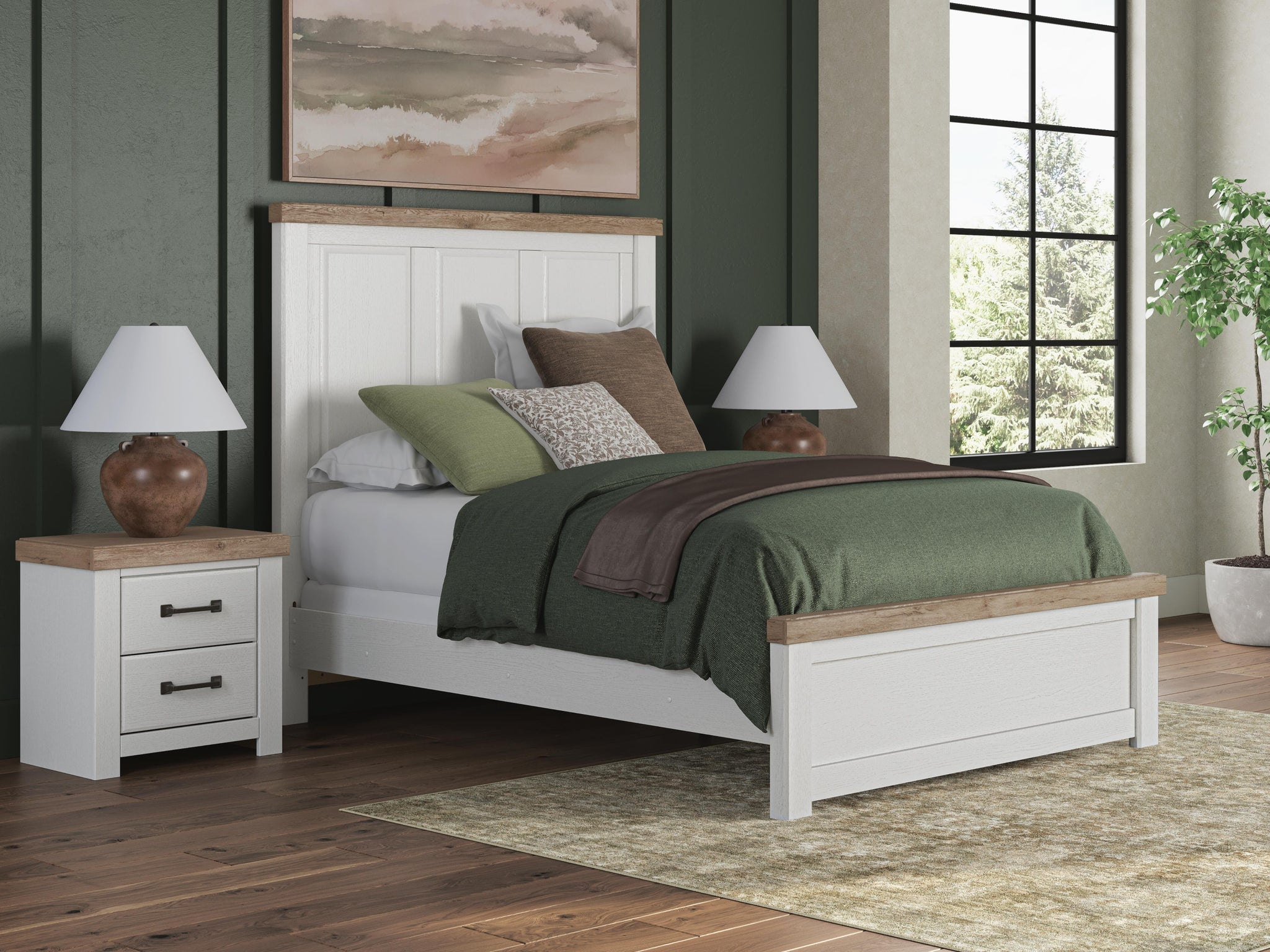 Savonport Panel Bed