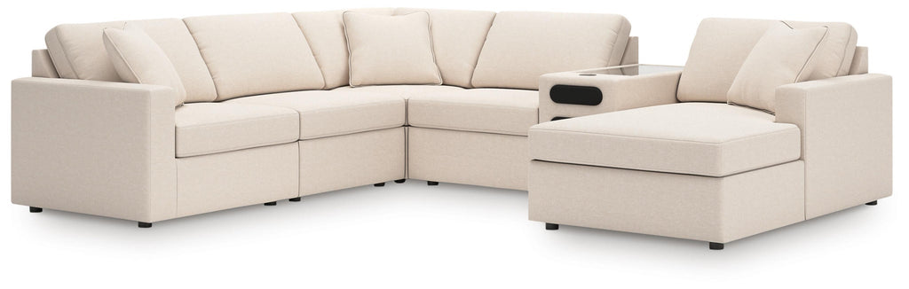 Modmax 6-Piece Sectional with Audio System and Chaise
